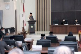 Paripurna Penyampaian LKPJ Bupati 2020, DPRD Gowa Apresiasi Kinerja Pemkab