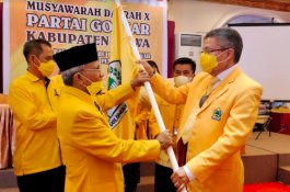 Terpilih Jadi Ketua Golkar Gowa, Ambas Sebut Bupati Adnan Purichta Ichsan