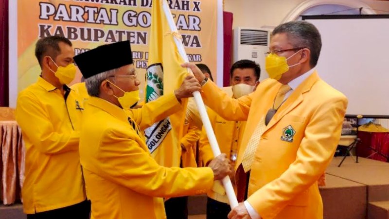 Terpilih Jadi Ketua Golkar Gowa, Ambas Sebut Bupati Adnan Purichta Ichsan