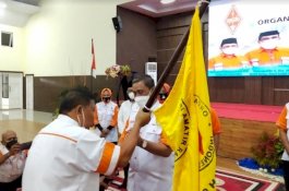 Dikukuhkan sebagai Ketua Orari, Bupati Wajo: Jadikan Garda Terdepan Setiap Kegiatan Sosial
