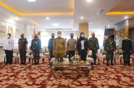 Plt Gubernur Sulsel Ikut Rapat Pengarahan Presiden Terkait Penanganan Covid-19