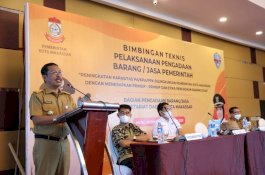 Bimbingan Teknis Pelaksanaan Pengadaan Barang/Jasa, Sekda Makassar: Ikuti Aturan