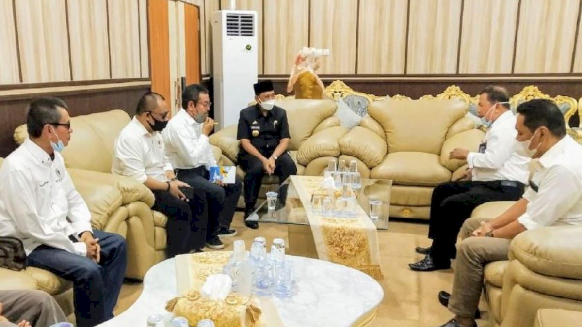 PWI Wajo Audiensi ke Bupati Jelang Pelantikan