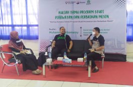 Prodi Perawatan dan Perbaikan Mesin Politeknik Bosowa Menggelar Kuliah Tamu