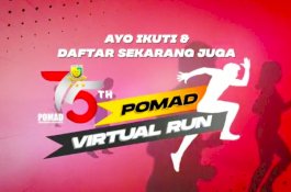 Pendaftaran Pomad Virtual Run 2021 Dibuka hingga 20 Juni, Peserta Dapat Medali dan Jersey