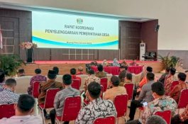 142 Kades Ikuti Rakor Penyelenggaraan Pemerintahan Desa Dinas PMD Wajo
