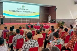 Dinas PMD Wajo Rakor Tingkatkan Penyelenggaraan Pemerintahan Desa