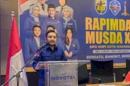 Aiman Adnan Terpilih Ketua KNPI Makassar Periode 2021 - 2024