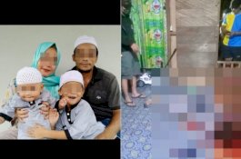 Pembunuhan di Kutai Timur, Suami Tebas Istri dan Sembelih Anaknya Lalu Serang Masjid Tanpa Busana