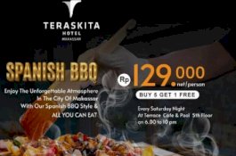 Promo AYCE Spanish BBQ ala Teraskita Hotel Makassar