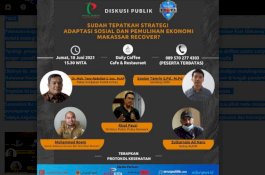 100 Hari Kepemimpinan Danny-Fatma, Polinet Gelar Diskusi Bahas Makassar Recover