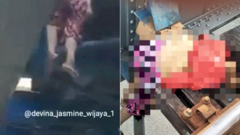 Wanita ditemukan tewas di rel kereta api di Tegal (Instagram/devina_jasmine_wijaya_1)