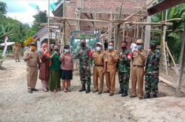 Dukung TMMD 111 Kolaka Timur, Warga Muslim Ikut Bangun Gereja di Rubia