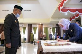 Bupati Luwu Utara Lantik 9 Pejabat Baru