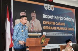 Bupati Gowa Terus Dorong Gerakan Pramuka Mencetak Pemimpin