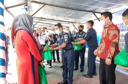 Kementerian Perhubungan Launcing Program Padat Karya di Parepare