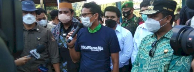 Ingin Pulihkan Ekonomi, Menparekraf Sandiaga Uno Minta Gubernur Sulsel Daftarkan 50 Desa Wisata  