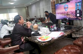 Keynote Speaker Seminar International, Walikota Makassar Paparkan Makassar Recover untuk Tekan Covid  19