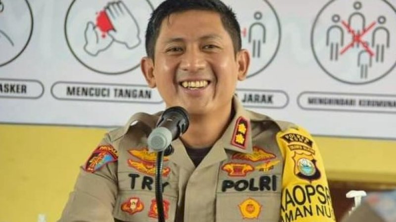 Kapolres Bone, AKBP Try Handako Wijaya Putra.