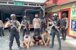 Gunakan Identitas Polisi, Tiga Preman Dibekuk Personel Polda Sulsel