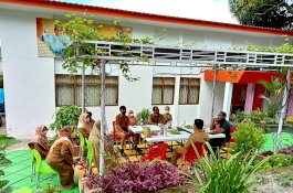 Inovatif, Disporapar Parepare Sulap Halaman Kantor Jadi 'Tempat Wisata'