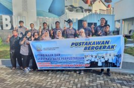 Tim PULAu DPK Sulsel Lakukan Pembinaan Perpustakaan di Barrang Lompo