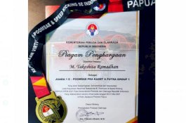 Bikin Bangga, Cucu Nurdin Abdullah Raih Medali Emas Kejurnas Taekwondo-E Papua Open 2021