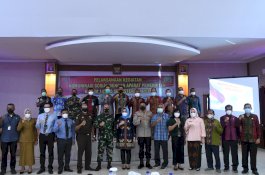 Korem 143/HO Perkuat Sinergitas dengan Aparat Pemerintah