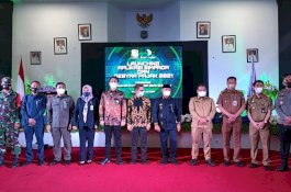 Optimalkan Pendapatan Pajak Daerah, Bupati Enrekang Hadiri Peluncuran Simpada