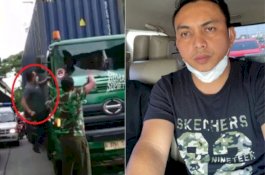 Ini Sosok Pengemudi Pajero yang Viral, Tulang Sopir Truk Retak Setelah Dipukuli
