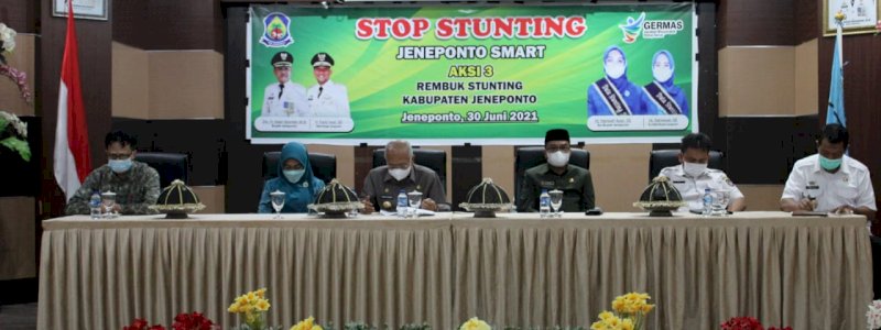 Pemkab Jeneponto Tancap Gas Cegah Stunting