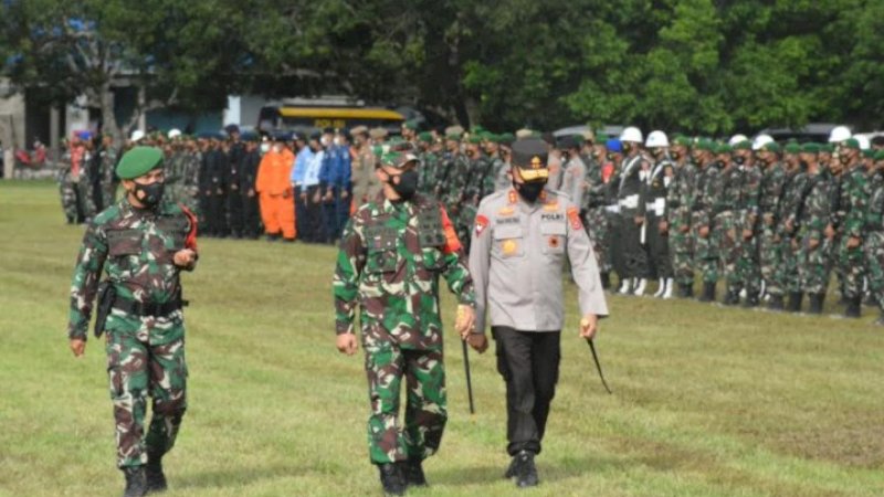 Pangdam XIV Hasanuddin Pimpin Apel Gelar Pasukan Jelang Kunjungan Kerja Jokowi ke Sultra
