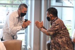 Silaturahmi ke Makassar, Gubernur Rusdy Mastura Ajak Kalla Group Kerja Sama Bangun Sulteng