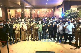 Hadiri Pembekalan Aplikasi Zoom untuk Pelaku Usaha Hiburan, Master Recover Tamalanrea Imbau Warga Patuhi Prokes