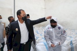 Peluncuran Tim Detektor Besok, Danny Pomanto Tinjau Gudang Makassar Recover