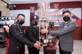 Hari Bhayangkara, Adnan Ajak Polres Gowa Makin Kompak Bangun Daerah dan Tangani COVID-19