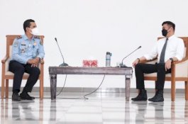 Bertemu Kepala Imigrasi Makassar, Adnan Akan Siapkan Kantor Unit Pelayanan Paspor di Gowa