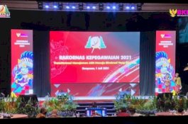 BKPSDM Parepare Raih 2 Penghargaan di BKN Awards