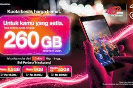 3 Tawarkan Perdana Happy dan Ekstra Kuota 250GB Khusus Masyarakat Makassar