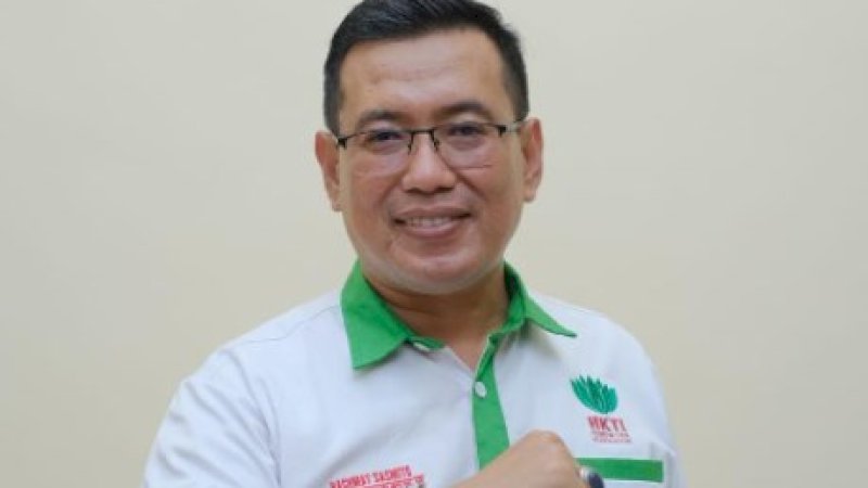 Ketua Pemuda Tani HKTI Sulsel, Rachmat Sasmito