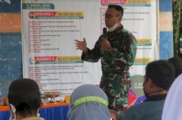 Penyuluhan Bahaya Terorisme Satgas TMMD Kolaka Timur, Warga Diminta Tidak Apatis