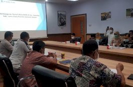 Aplikator RISHA Ekspose Pembangunan Huntap di Hadapan Wakil Bupati Luwu Utara
