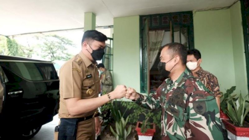 Mantan Dandim Gowa Berlinang Air Mata, Bupati Adnan Harap Kekompakan Terus Berlanjut