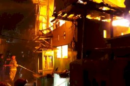 Kebakaran di Jalan Pelita Makassar, Seorang Pria Tewas Terbakar