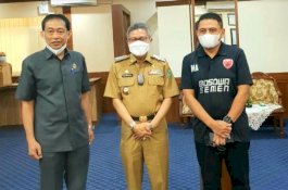Di Depan CEO PSM Makassar, Taufan Pawe Nyatakan Dukungan ke Tim Pra Porprov Parepare