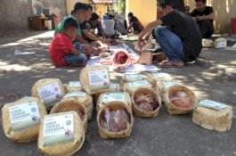 Gunakan Besek, Dompet Dhuafa Sulsel Siap Tebar 1000 Hewan Kurban ke Pelosok Sulawesi hingga Palestina