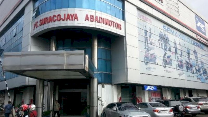 Kantor PT Suraco Jaya Abadi Motor di Jalan A.P. Pettarani.