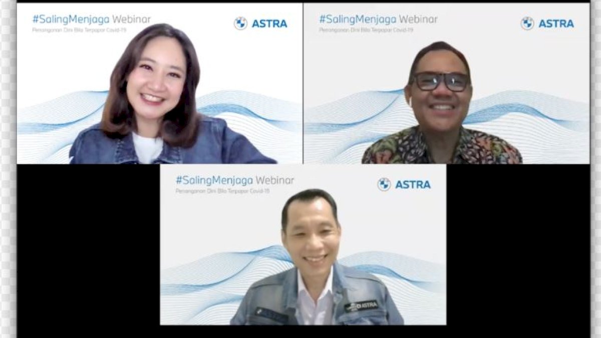 Webinar BMW Astra Bersama Customer Loyal Bahas Penanganan COVID-19
