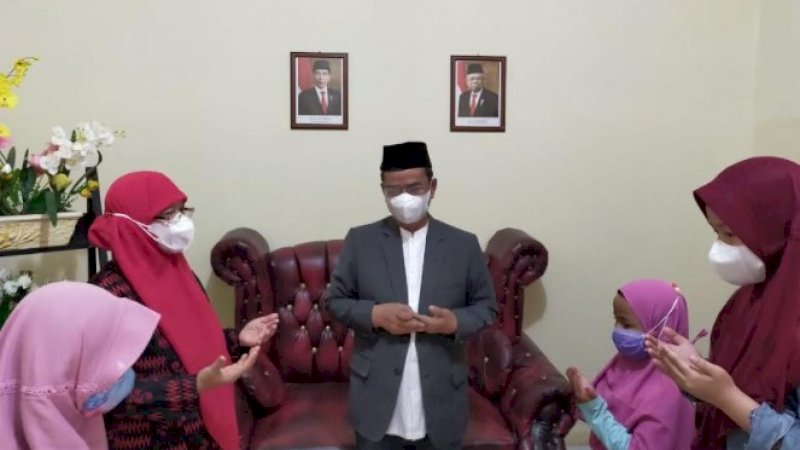 Kakanwil Kemenag Sulsel Bersama Pejabat Forkopimda Ikuti Hening Cipta Indonesia