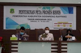 OPD di Sidrap Dilatih Penyusunan Peta Proses Bisnis